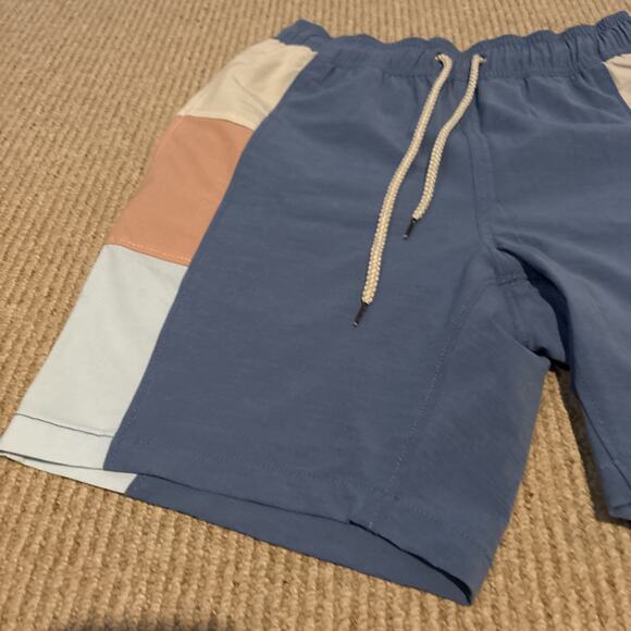 Faherty Swim Shorts Men's Size Small Beacon Trunk Drawstring Waist - Picture 2 of 11